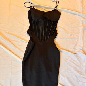 LEAU Black Dress